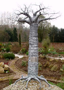 Baobab sculpture at Lullingstone