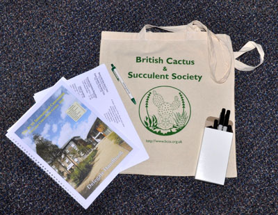 Goody bag at the BCSS Convention