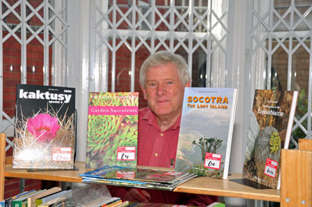 Keith Larkin selling books at the Convention