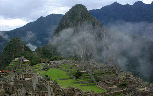 overview of Machu Pichu in Peru